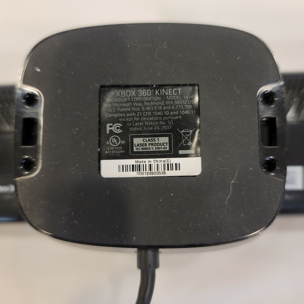 Microsoft 1414 Xbox 360 Kinect Sensor Bar Only - Black