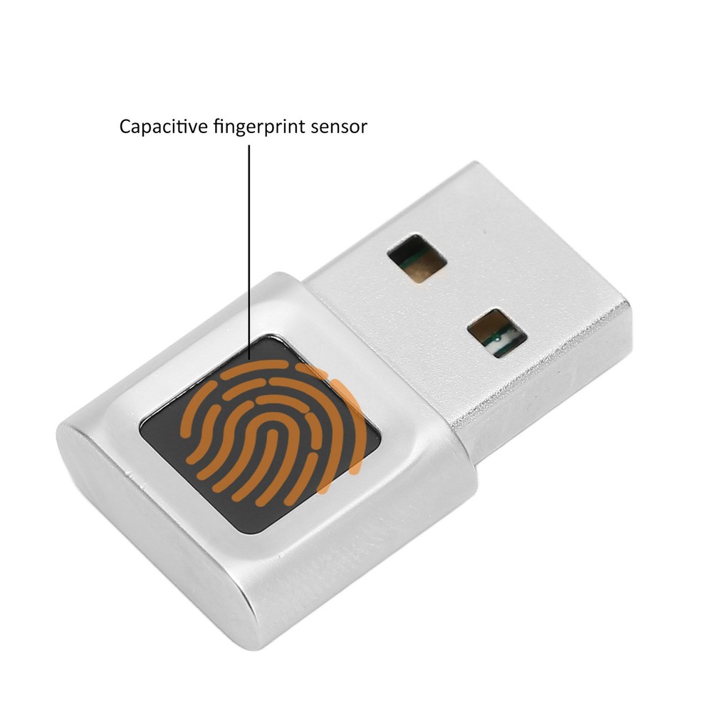 USB Fingerprint Reader Mini Fingerprint Scanner PC Dongle Hello