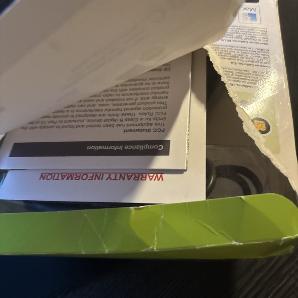 iogear usb-c smart card cac reader TAA compliant New Open Box