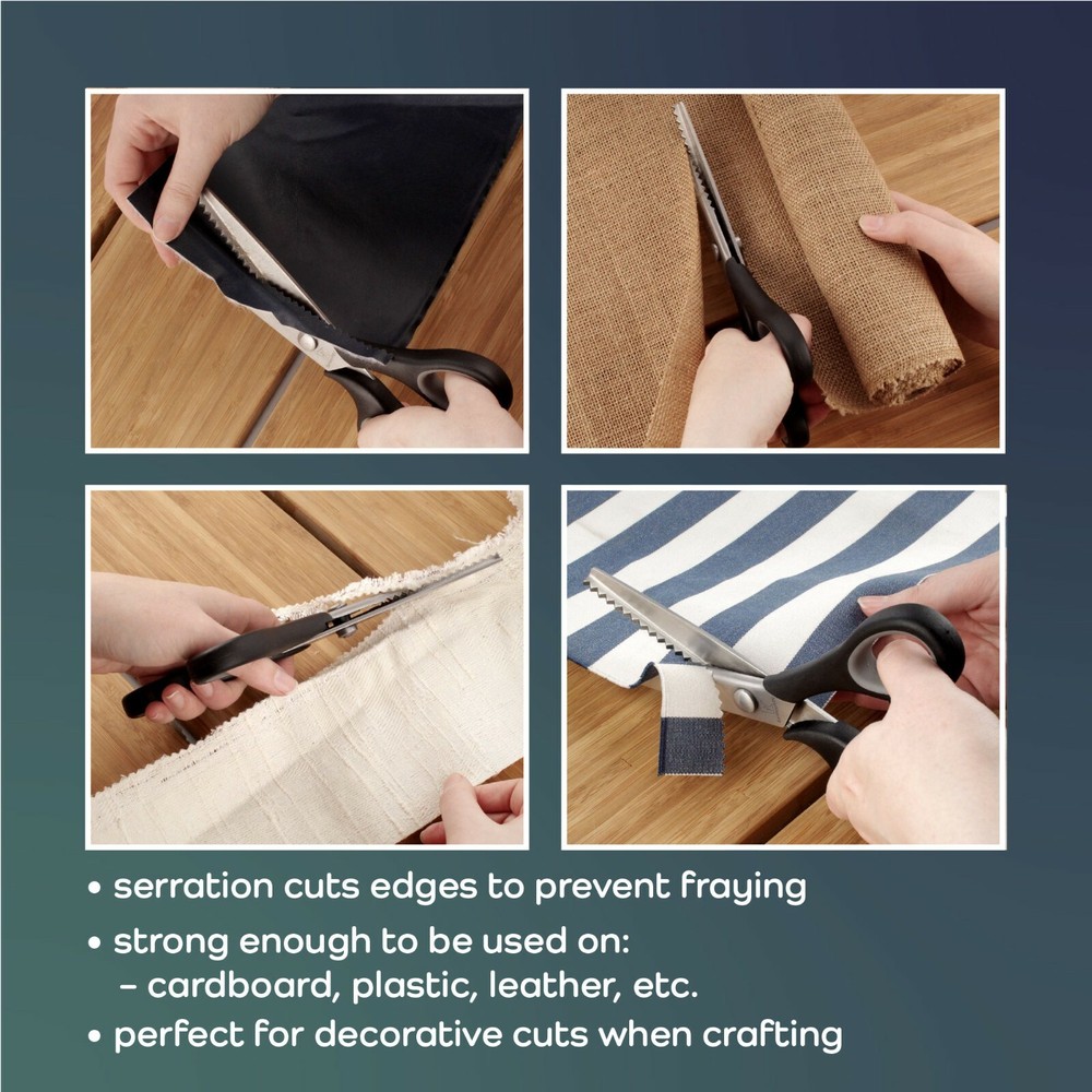 Professional 9" Serrated Pinking Shears