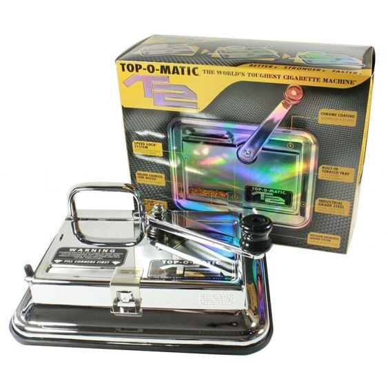 😎💛NEW TOP-O-MATIC CIGARETTE ROLLING MACHINE T2 💜SPECIAL EDITION🔥