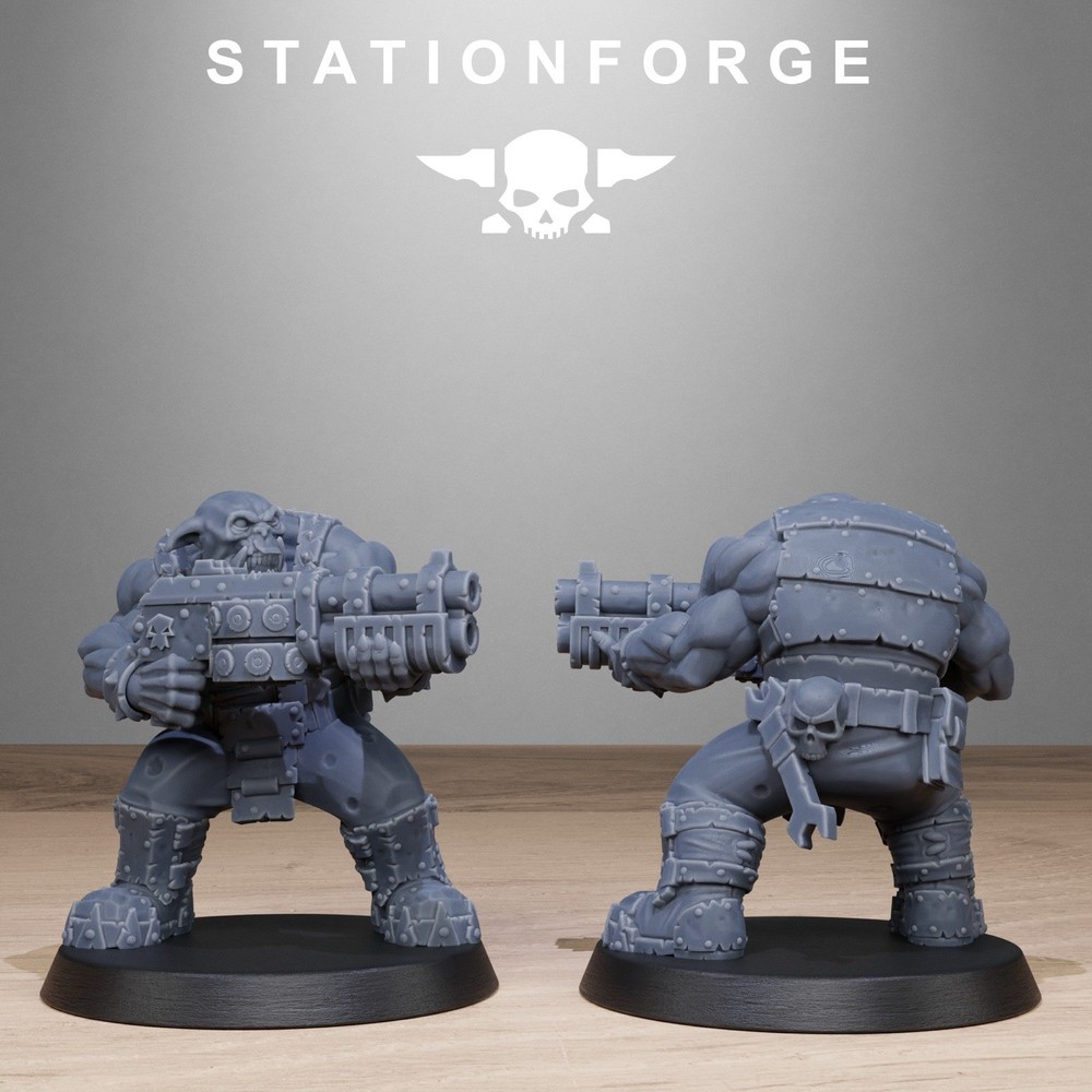 Orc Bros Infantry Unit, Stationforge