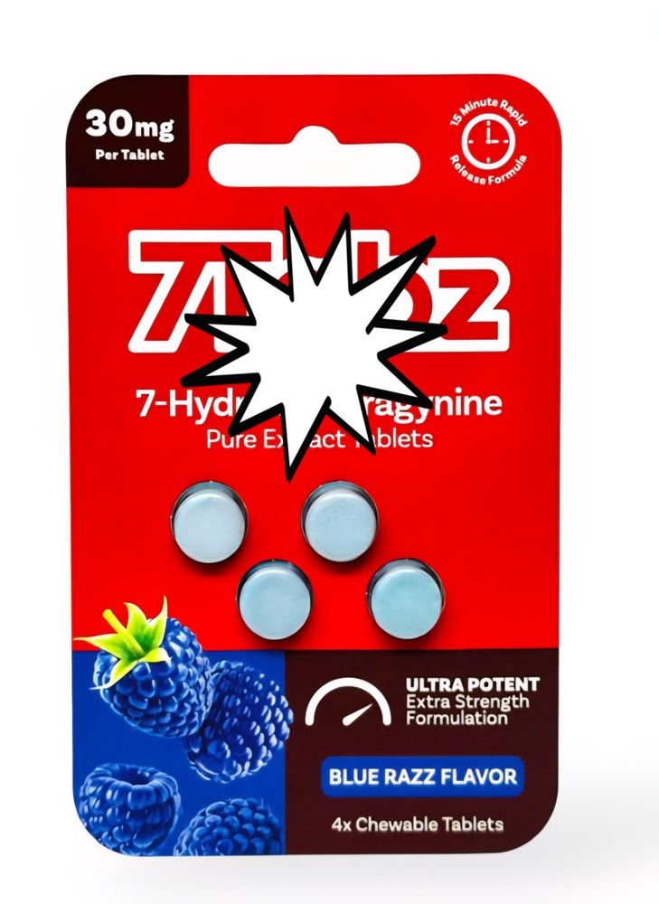 Seven Tab 4ct Blue Razz