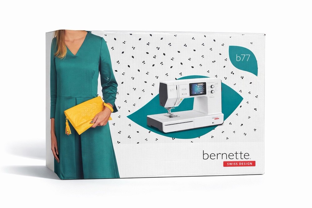 Bernette b77 Computerized Sewing & Quilting Machine – New Sealed 8-Piece Set
