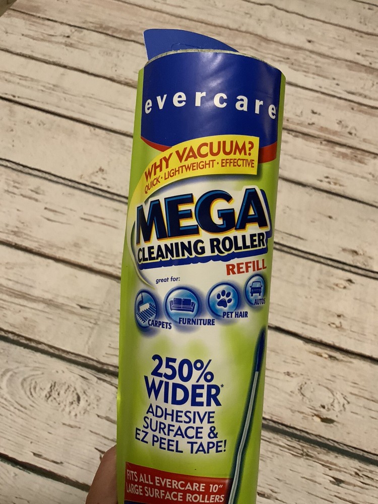 Evercare Extreme Stick Large Surface Mega Lint Roller Remover Refill, 50 Layers