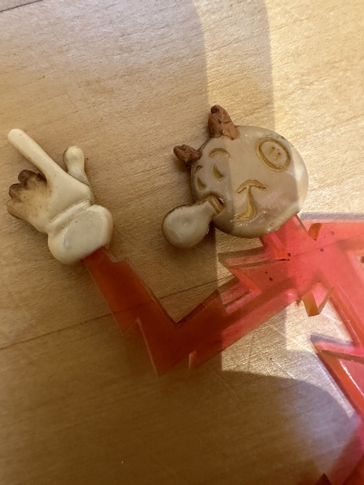 Vintage Reddy Kilowatt Business Card Figure - 1930's ERA - PG&E California