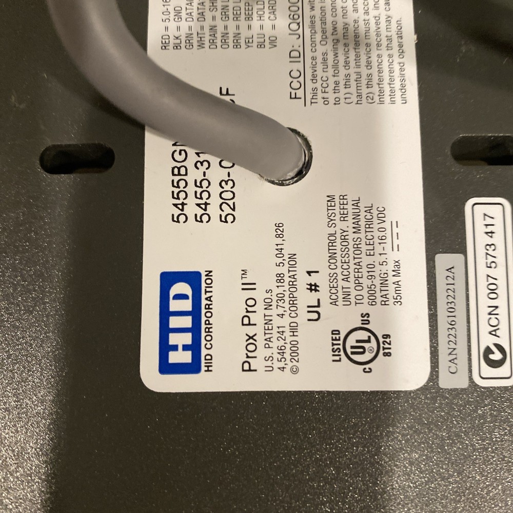 HID 5455BGN00 ProxPro II Proximity Card Reader