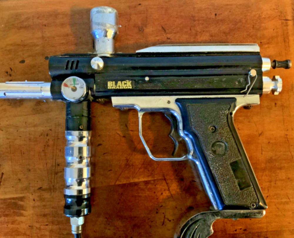 Black Dragon Paintball Gun