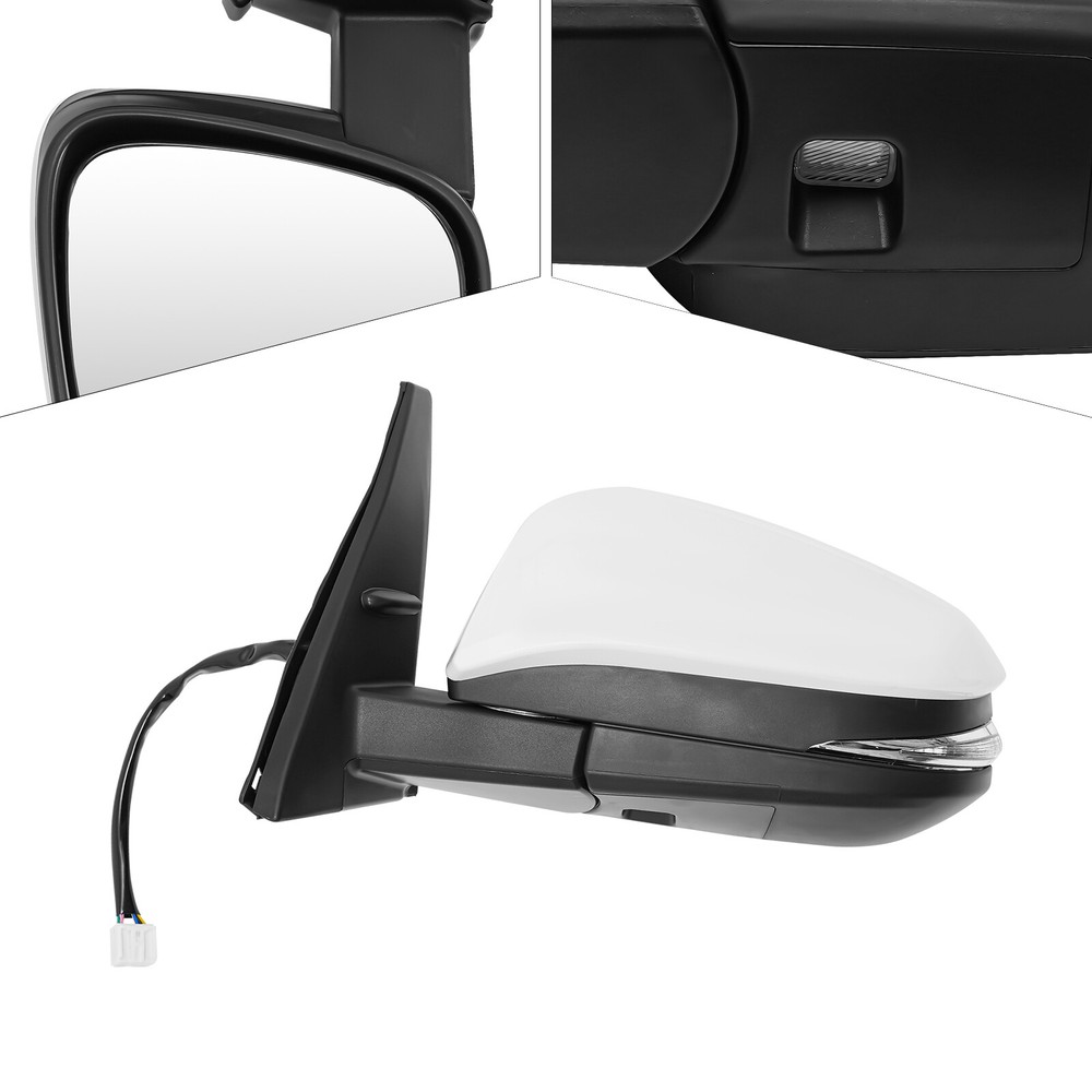 For Toyota 4Runner 2014-2021 Front Left Side Mirror Driver Side Rear View Mirror