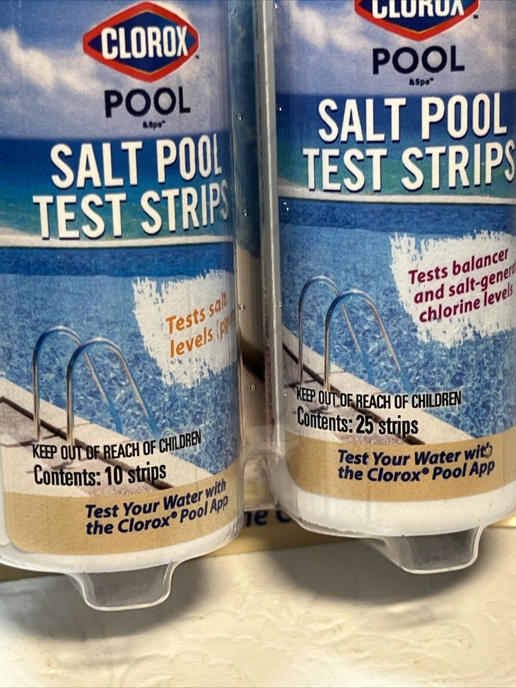 Salt Pool Test Strips Clorox Exp 03/26