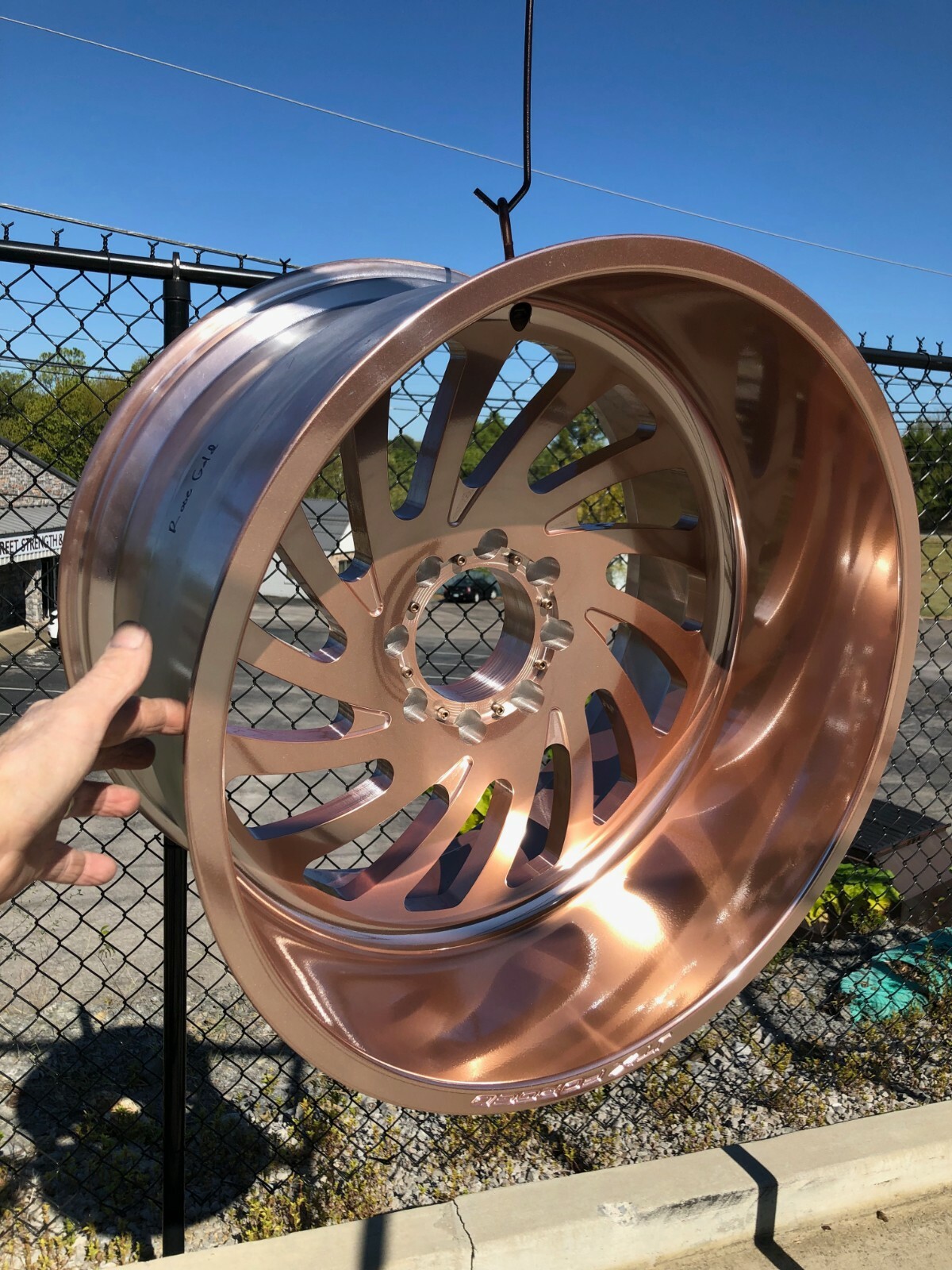 Candy Rose Gold Powder Coating Paint - New 1LB