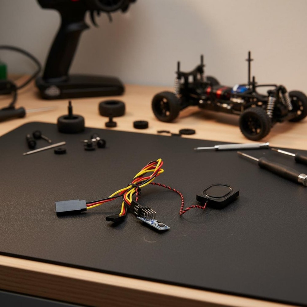 RC Car Engine Sound Simulator Easy Installation RC Vehicle Sound Module Kit