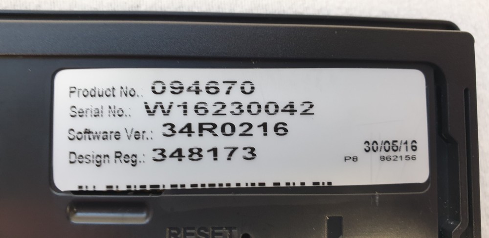 Seeley Magiqtouch Controller 094670 - 117638 - Unused