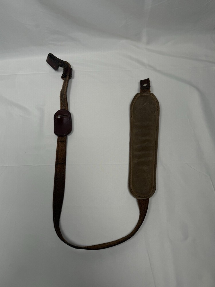 AA & E TOP GRAIN COWHIDE Rifle Sling USA Eagle Flag