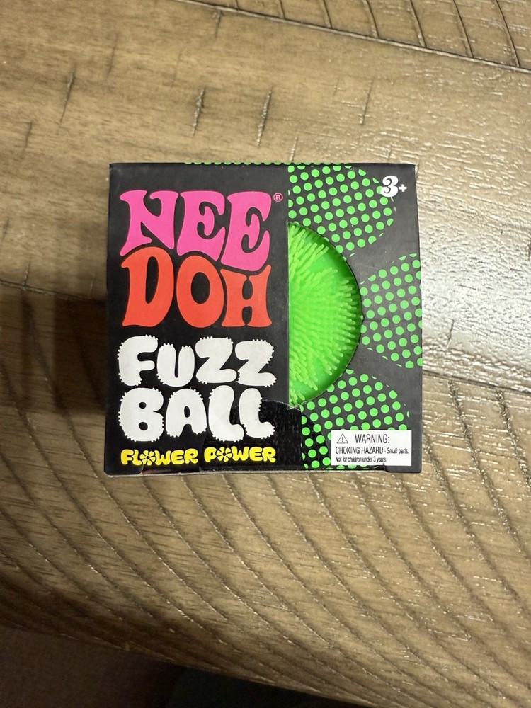 Needoh Fuzz Ball Flower Power