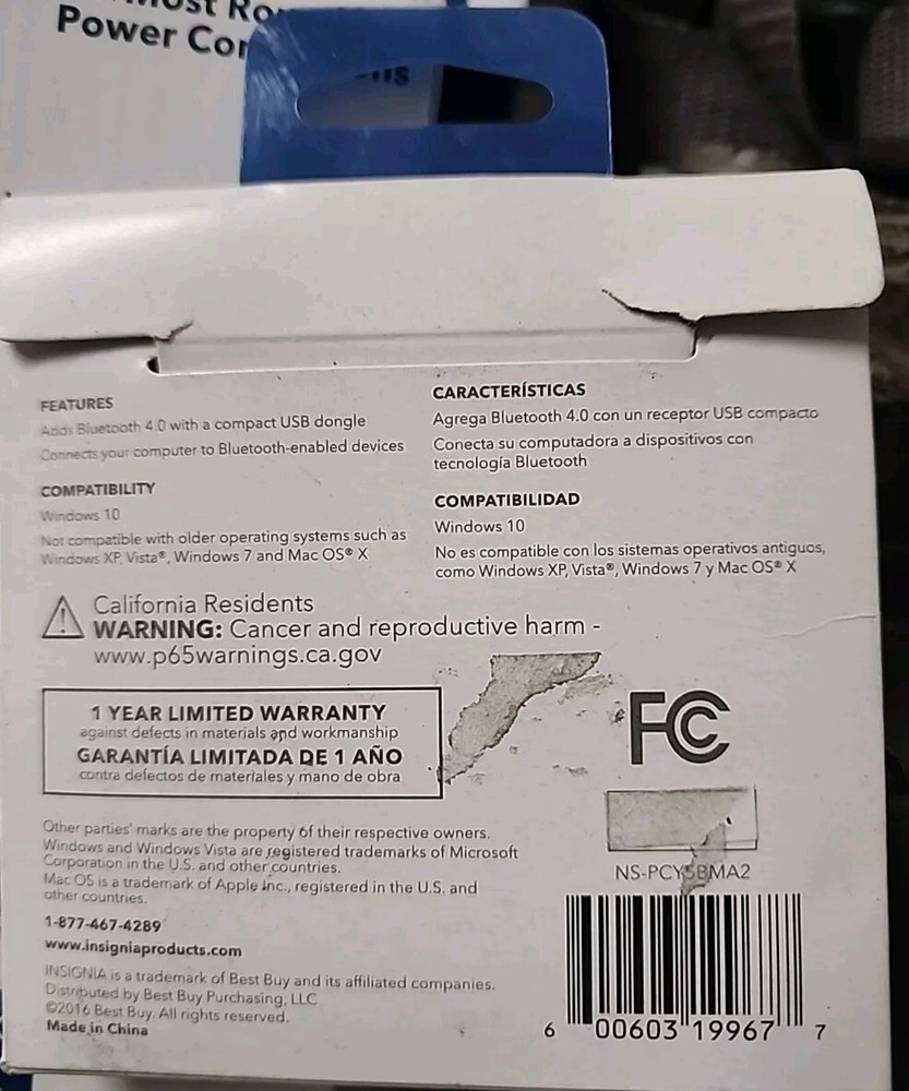 Insignia Bluetooth 4.0 USB Adapter Adds Bluetooth To PC