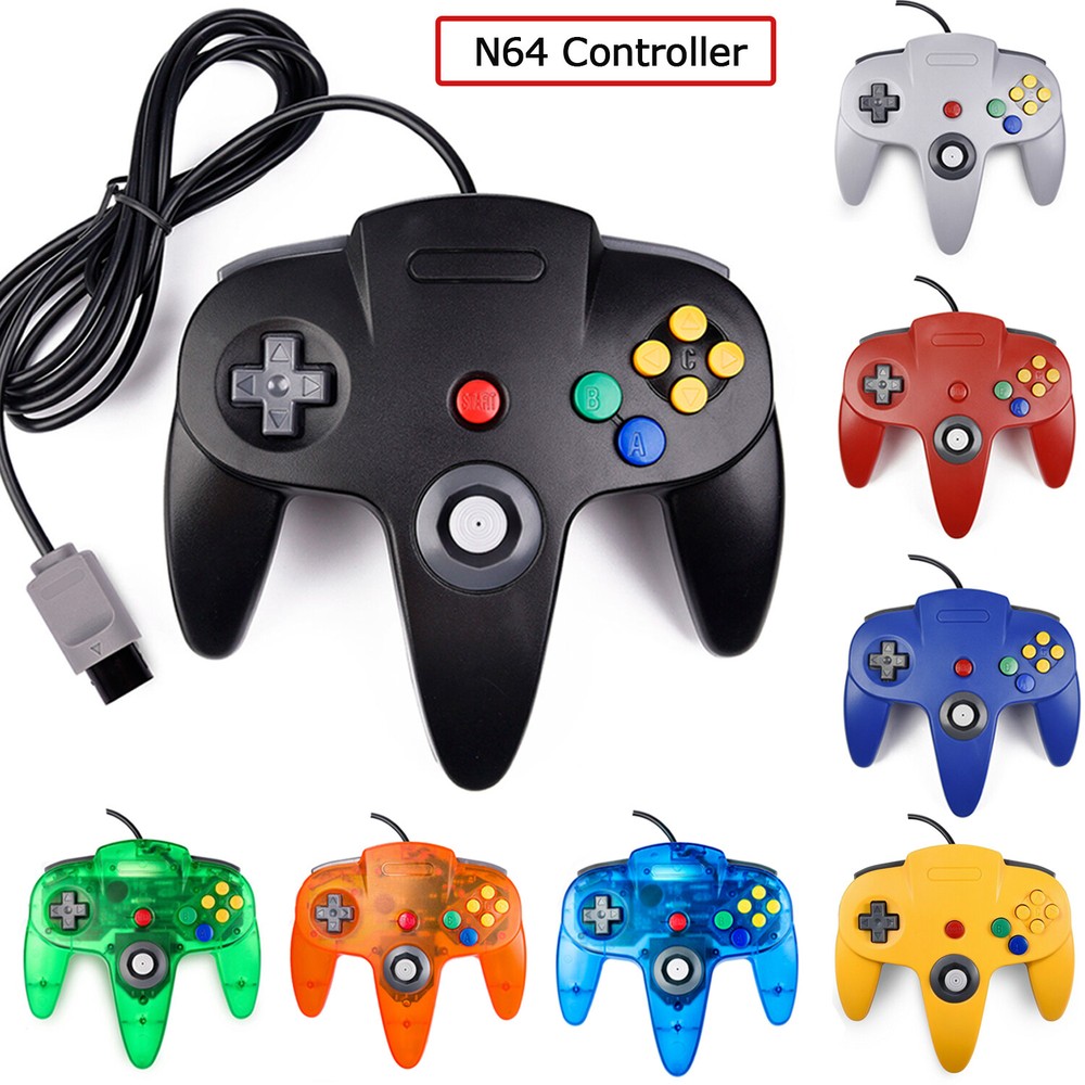 Classic N64 Controller for N64 Video Gamepad Console Wired 64-bit Joystick us