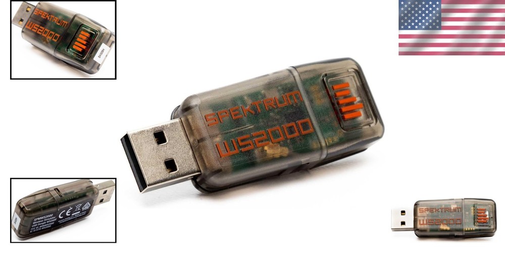 Elegant WS2000 Wireless USB Dongle for Ultimate RC Flight Simulation Experience