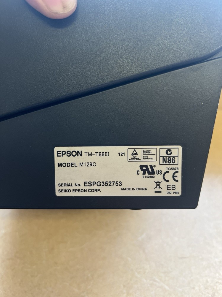 Micros Tm-T88111 Ethernet Thermal Receipt Printer