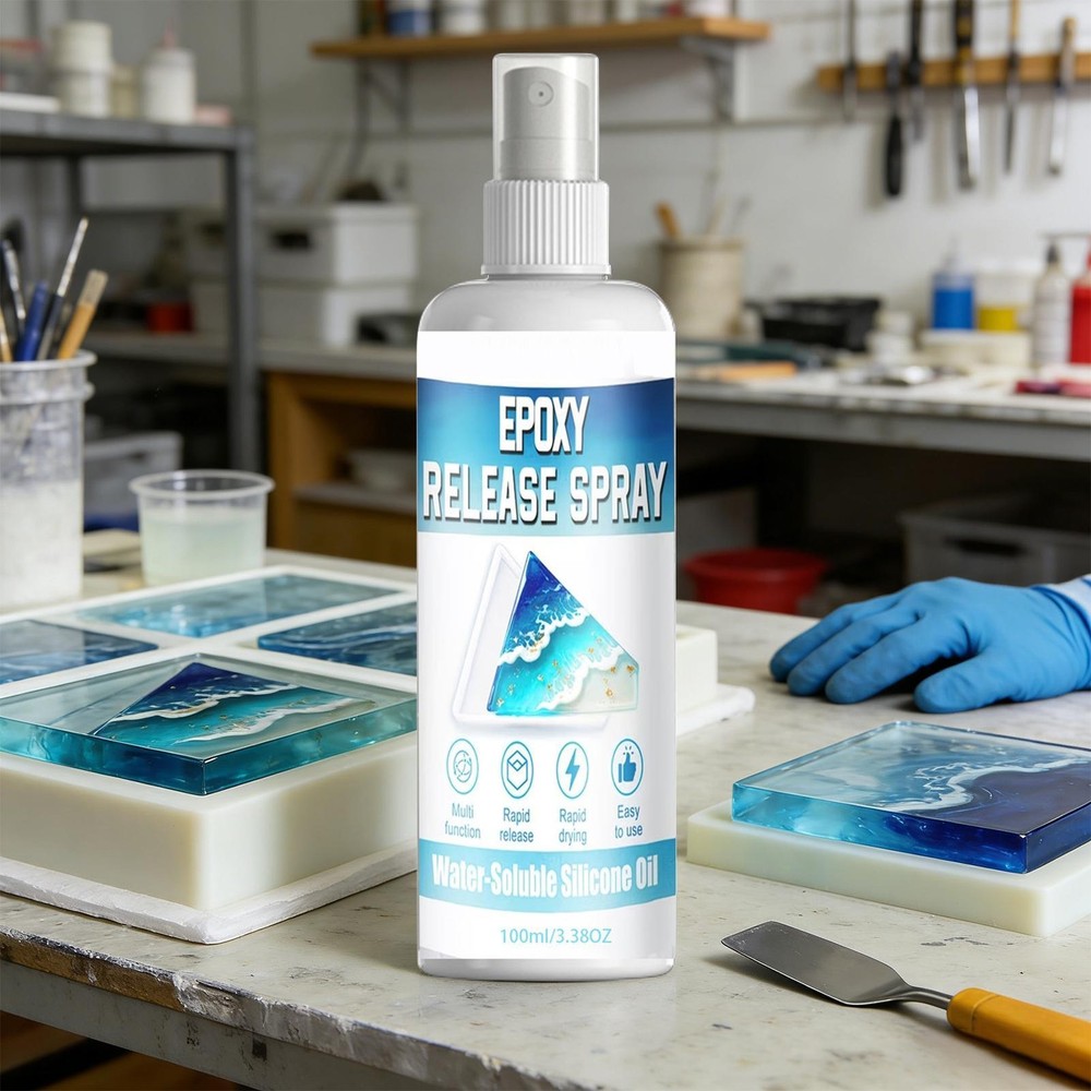 100ml Mold Release Spray Fast-Drying Lubricant Agent Epoxy Release Agent