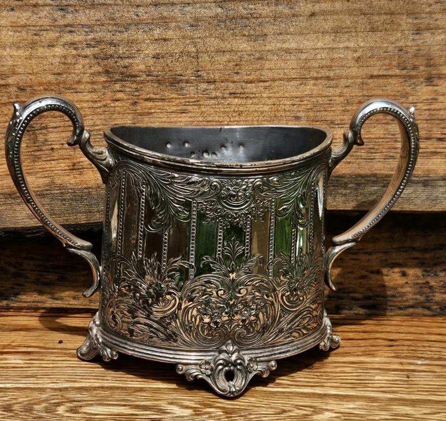 Wilcox International Silver Wynwood Silverplate 4 Piece Tea Coffee Service