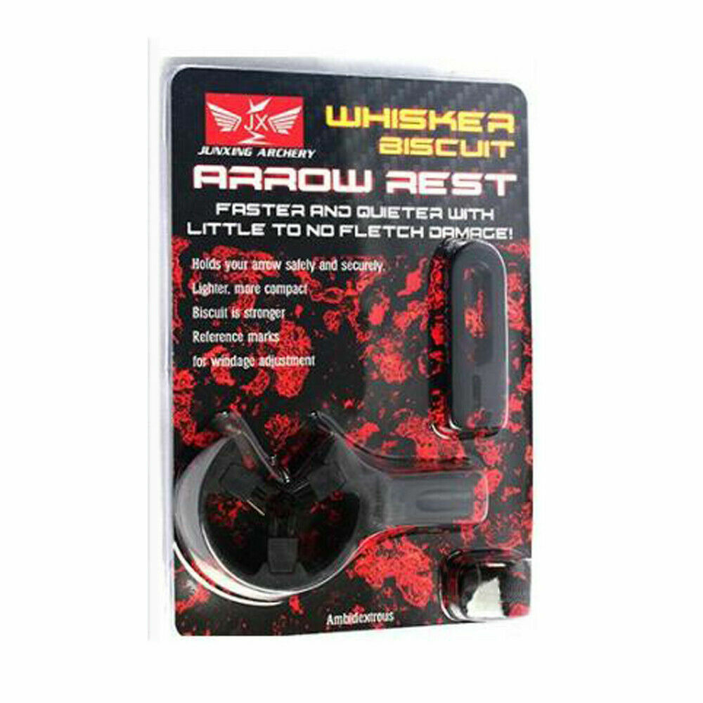JunXing Brush Arrow Rest Fixing Arrow for Compound/Recurve Bow Archery Replace