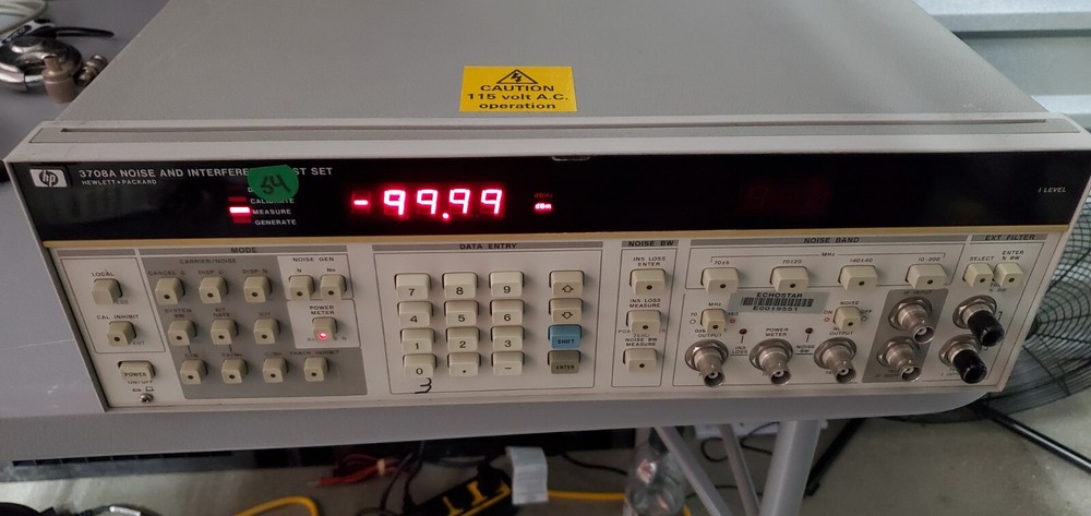 Hewlett Packard 3708A Noise And Interference Test Set