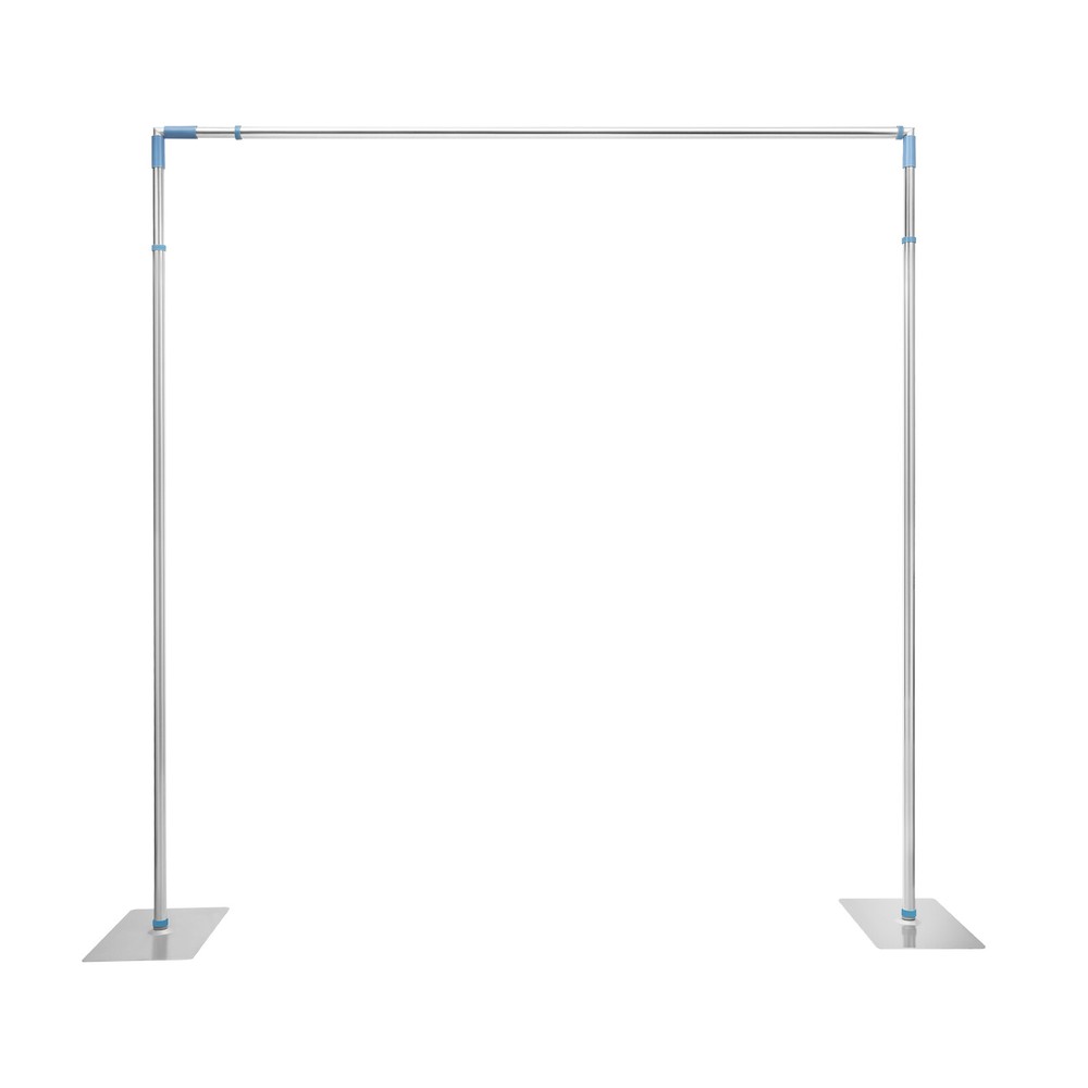 Adjustable 10ft × 10ft Heavy-Duty Wedding Backdrop Stand for Decor