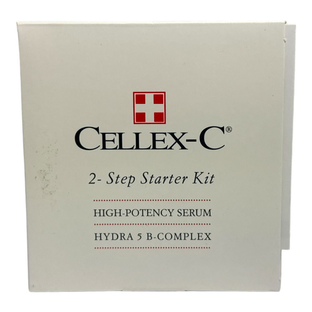 Cellex-C 2 Step Starter Kit High-Potency Serum, Hydra 5 B-Complex 0.5fl.oz. NEW