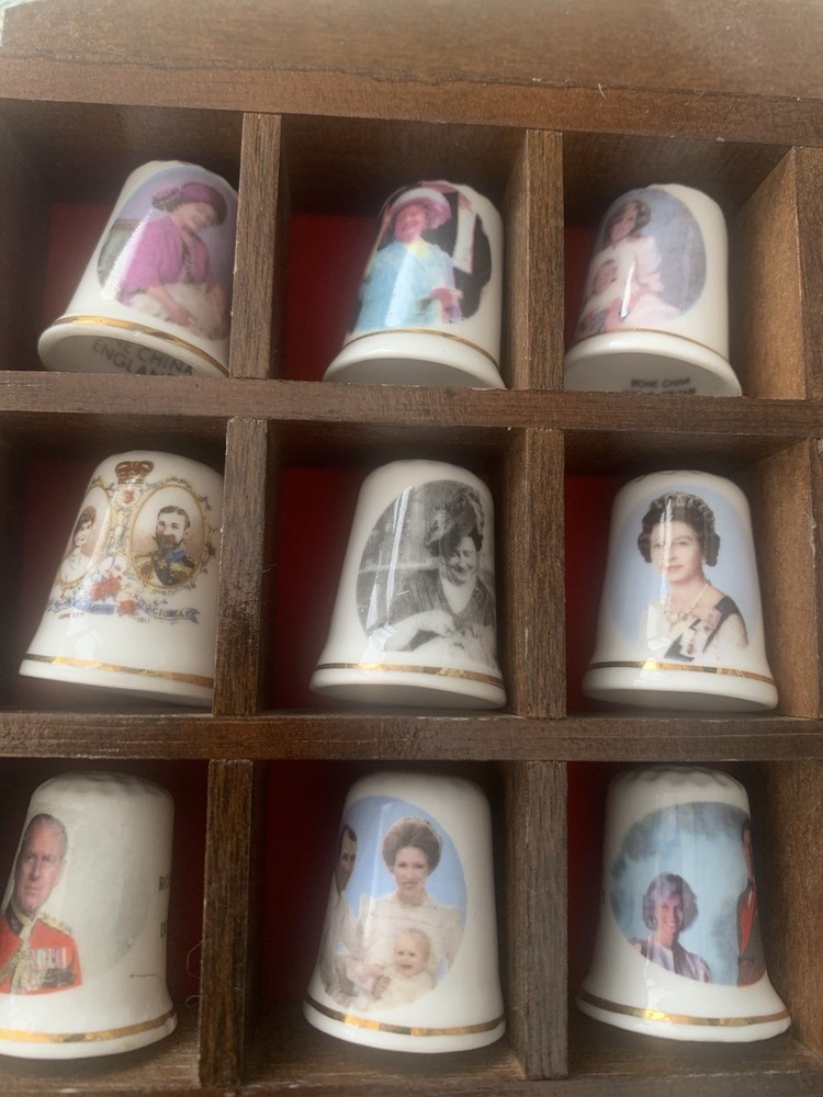 48 X Bone China Thimbles.