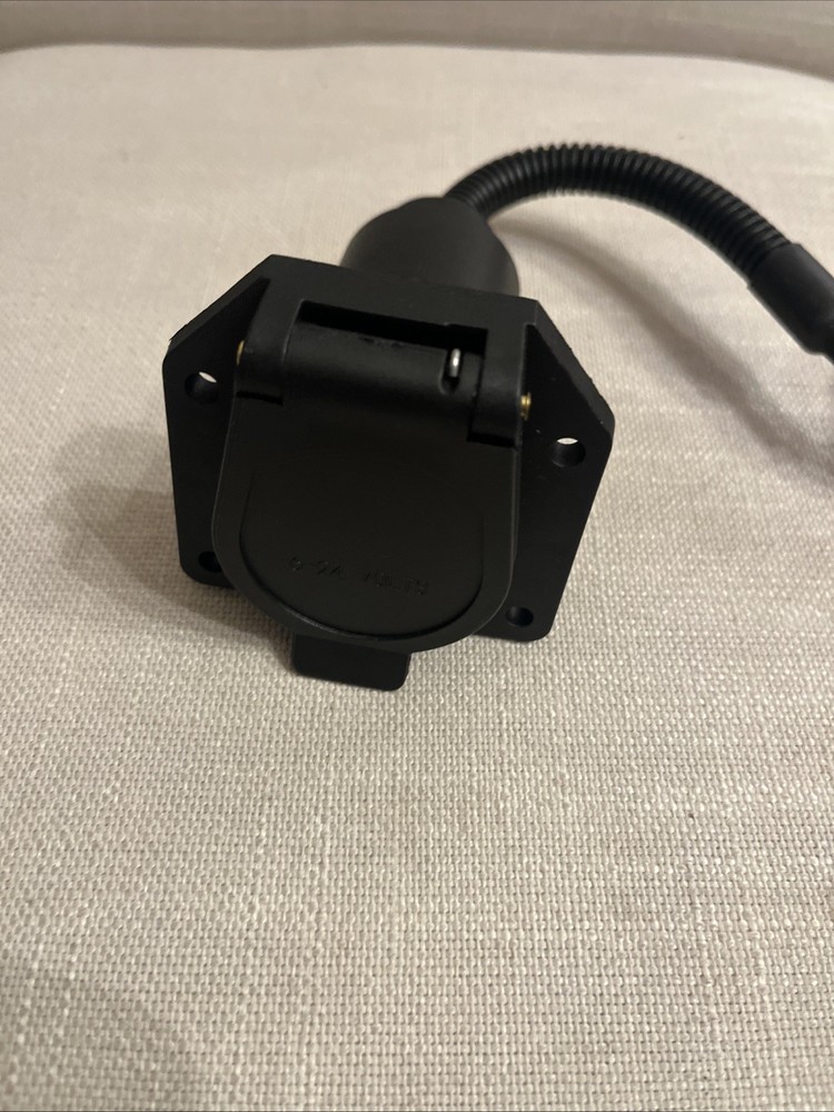 4 Pin to 7 Pin Trailer Plug Adapter, Single Function Flat Automotive Wiring