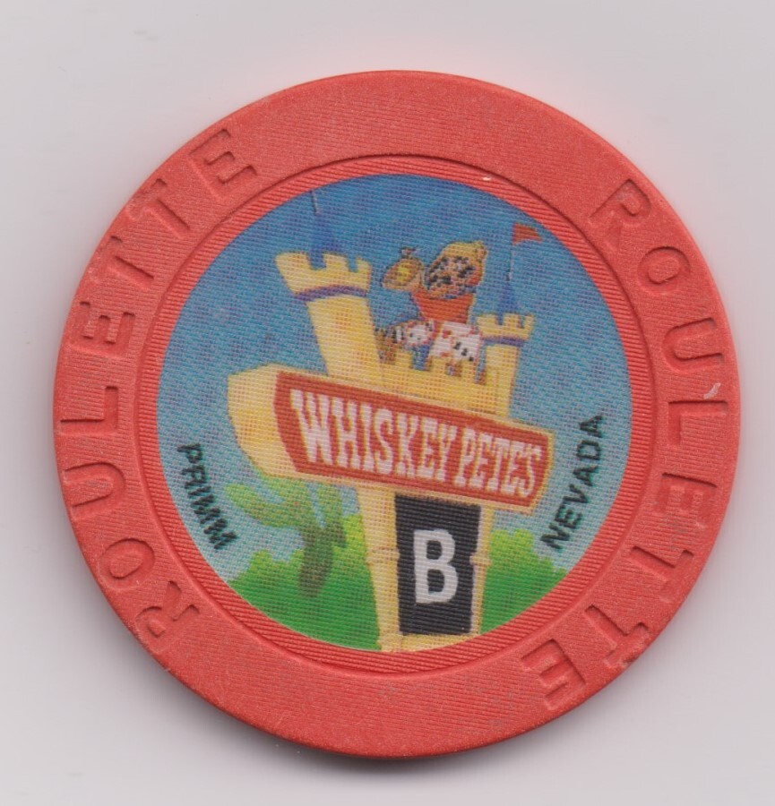 Whiskey Pete's Roulette Chip - Primm, Nevada
