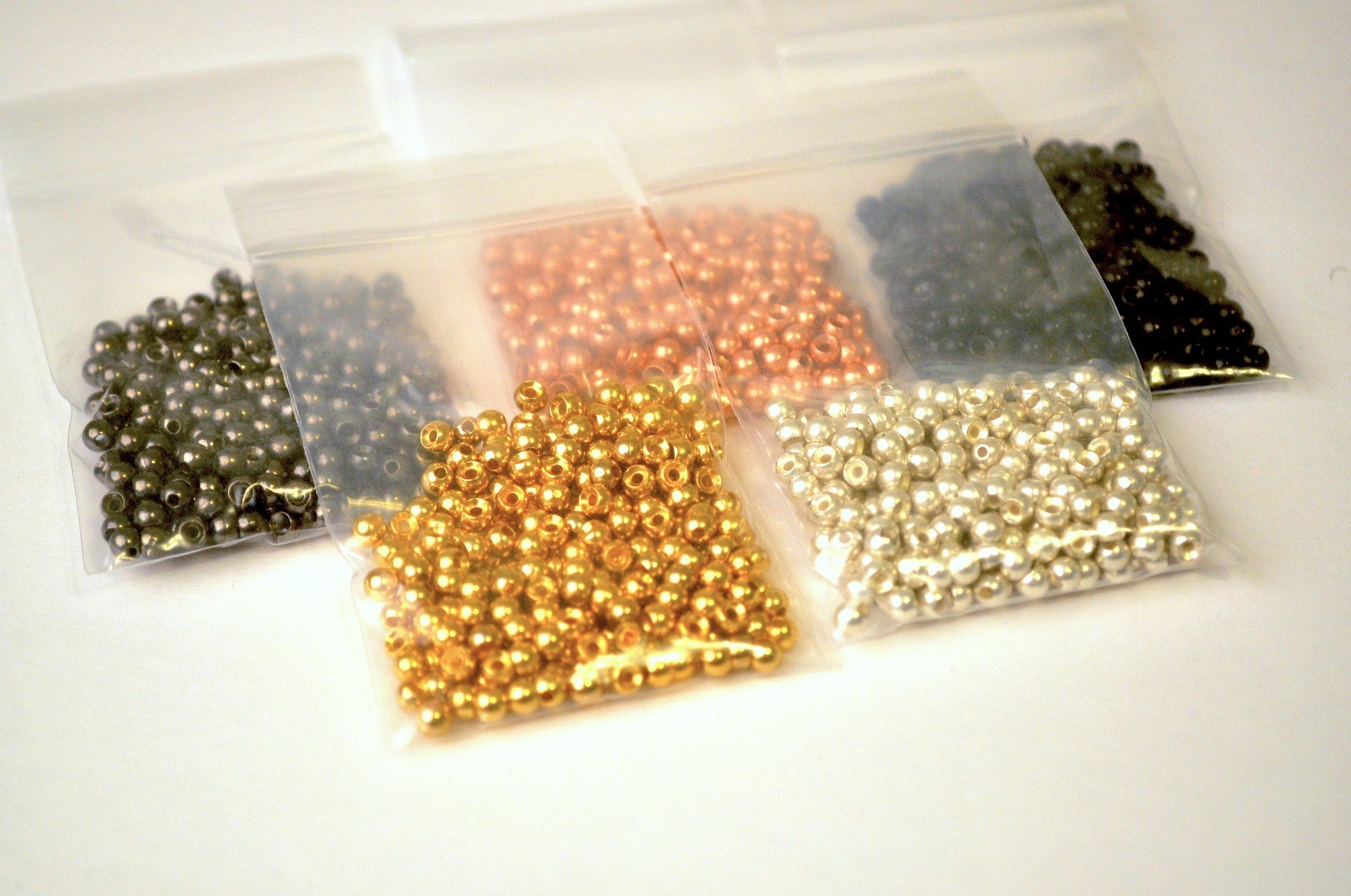 Rudder 1000 Round Tungsten Beads Copper Black Gold Silver Orange 7 Sizes Colors
