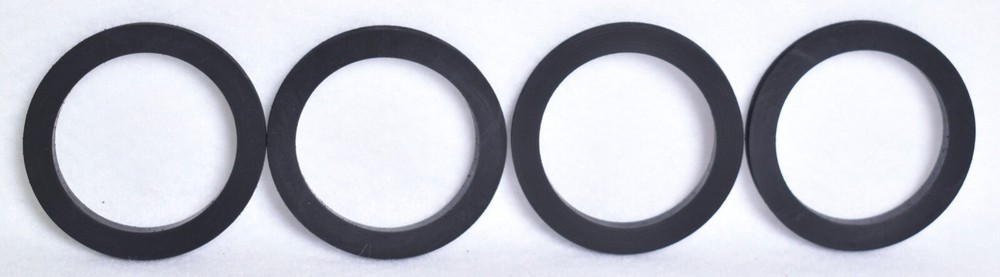 4 Count Gator Gaskets EPDM Coupling Coupler 2"