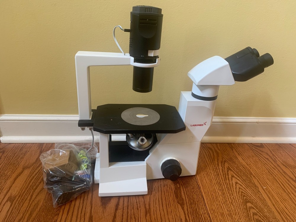 Labomed TCM 400 Inverted Phase Contrast Microscope + 5MP Camera