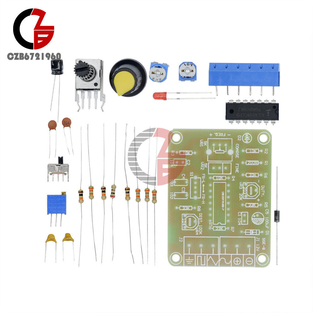 ICL8038 Monolithic Function Signal Generator Module Kit Sine Square Triangle