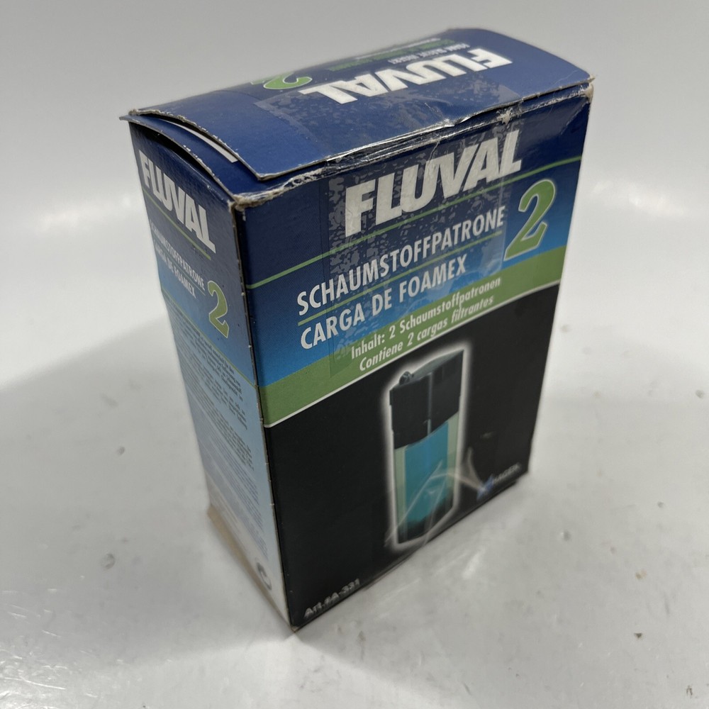 Fluval 2 Foam Sleeve Cylinder Insert New Open Box A-331