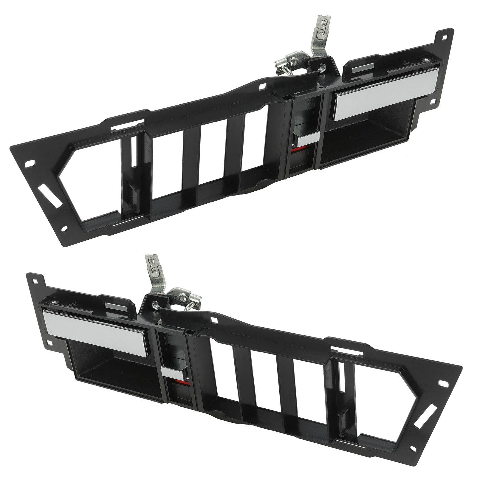 Front Interior Door Handles Set For 1988-1994 Chevy GMC C1500 K1500 Chrome Lever