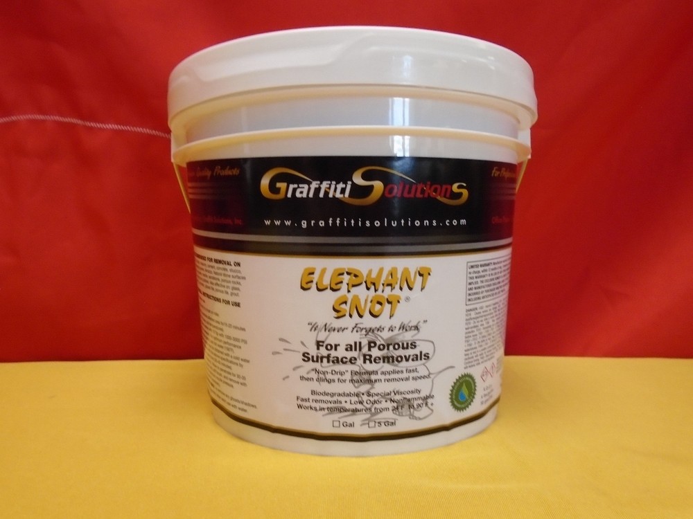 GRAFFITI REMOVER ELEPHANT SNOT 1 GALLON GRAFFITI SOLUTIONS