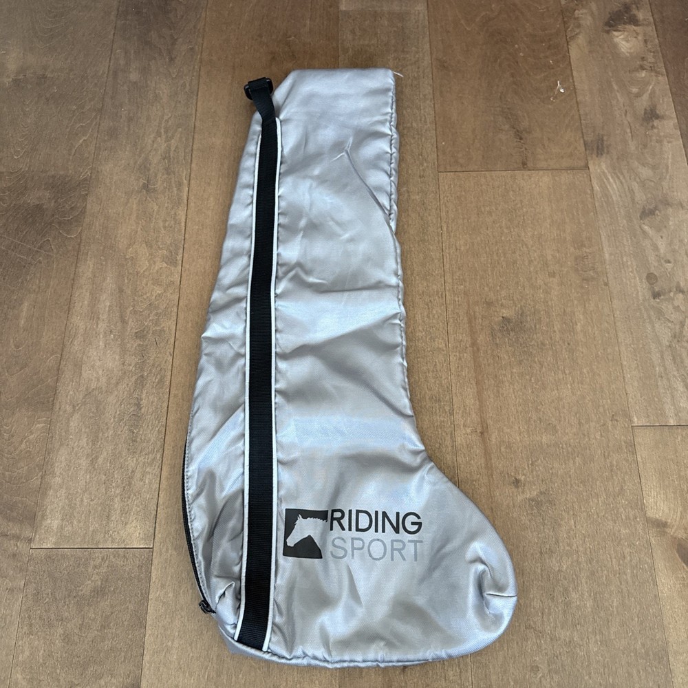 Riding Sport Boot Bag Silver Only 1
