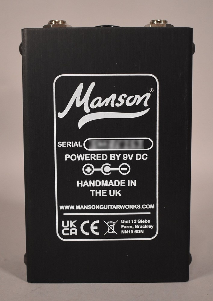 Manson Supermassive Black Fuzz Pedal