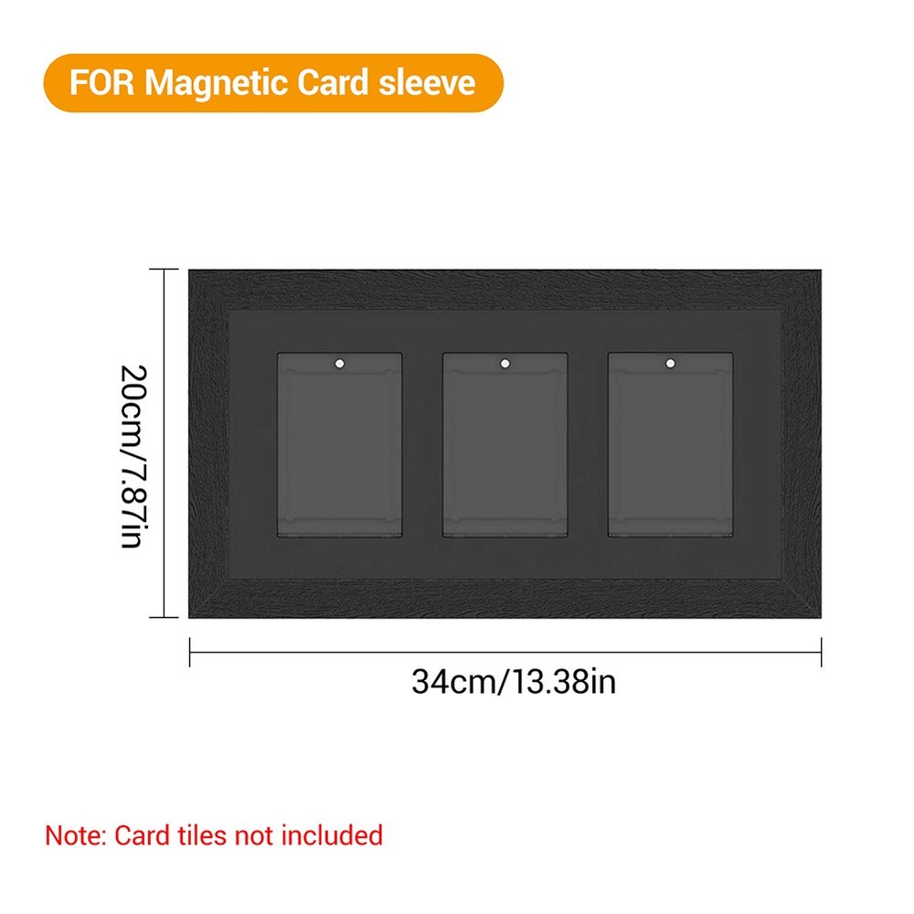 For PSA Graded Card Display Frame Wall Mount Baseball Trading Card Display Case