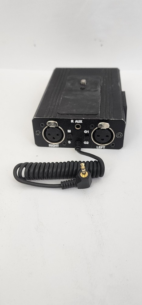 BEACH TEK DXA-6VU CAMCORDER XLR ADAPTER