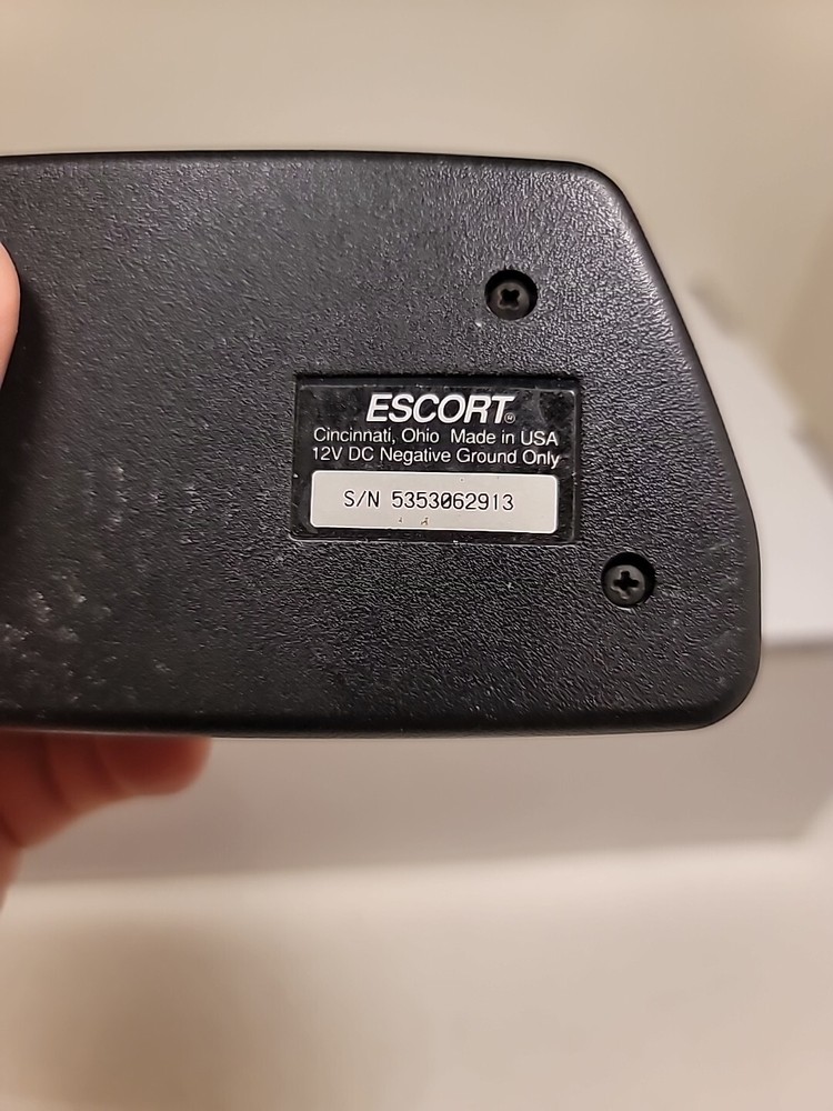 Escort Passport 4600 Radar Laser Detector Unit Only