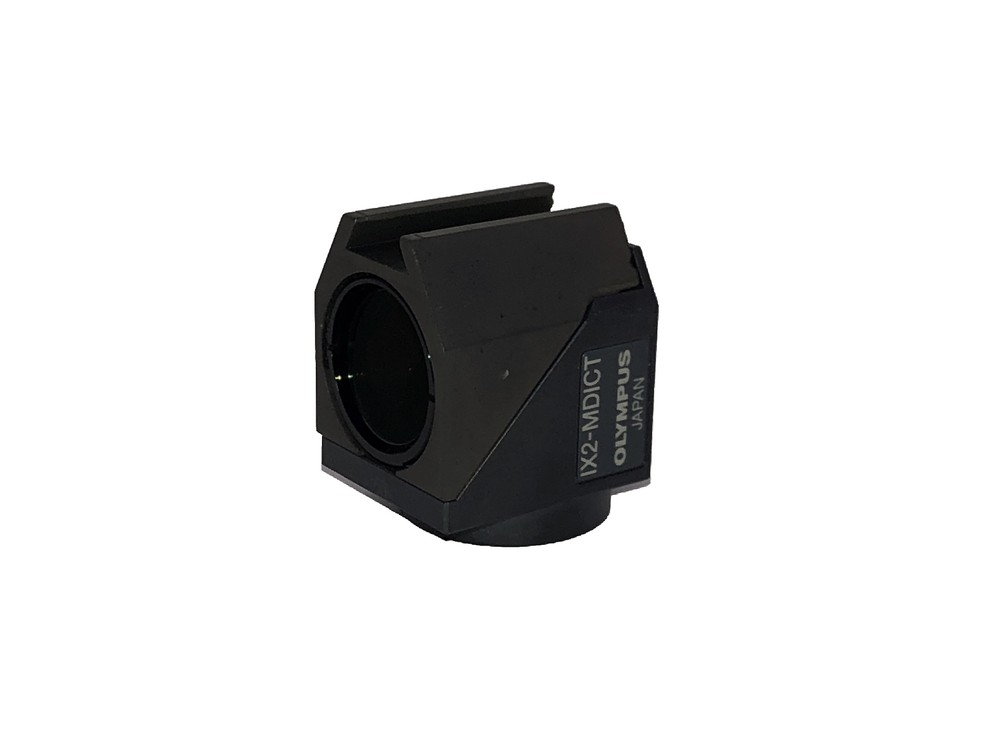 Olympus Microscope IX2-MDICT Analyzer Filter Cube tested working