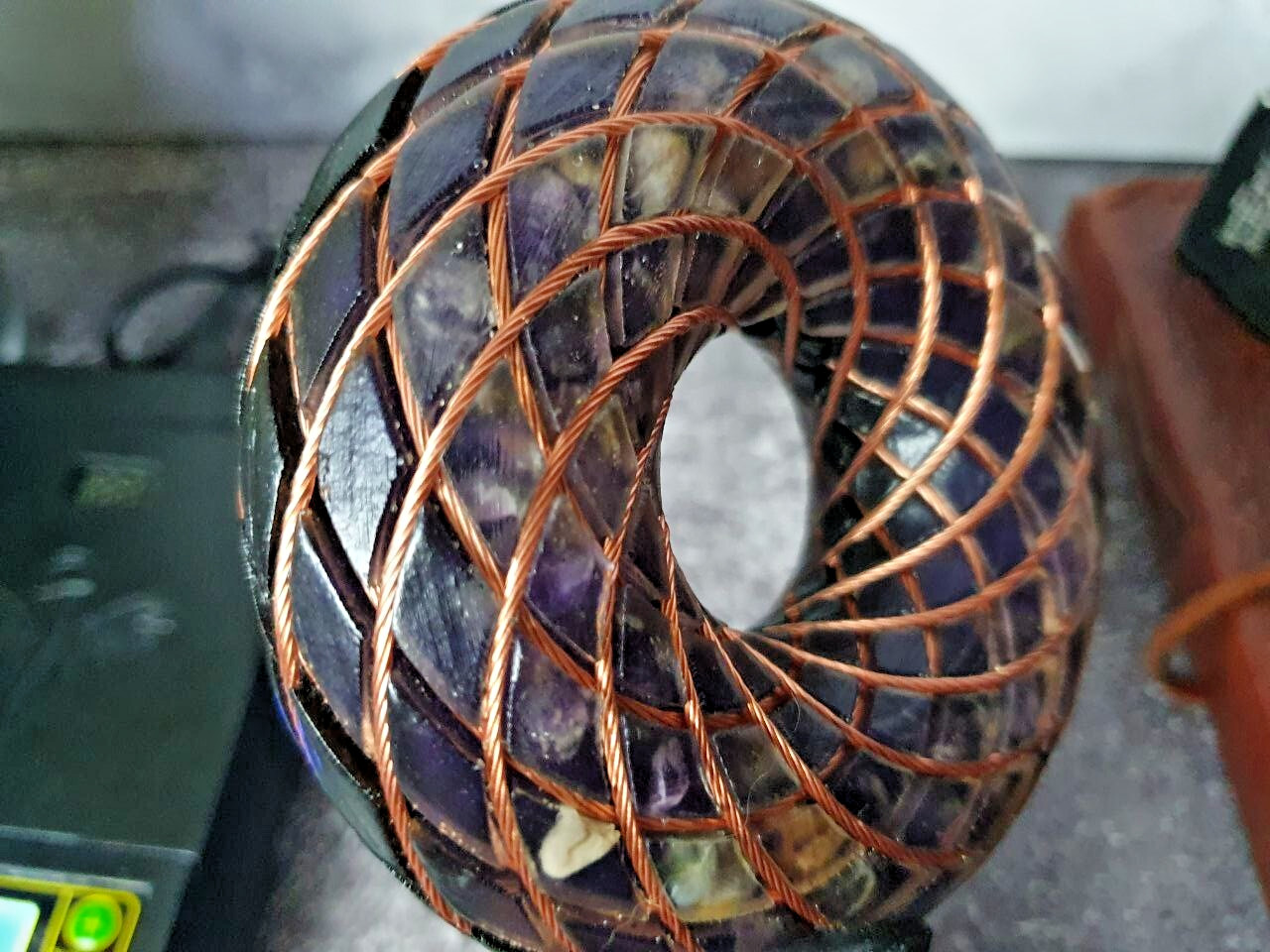 This is PEMF, Scalar & Zero Point Geometry All In 1: ToruShield Scalar Radionics