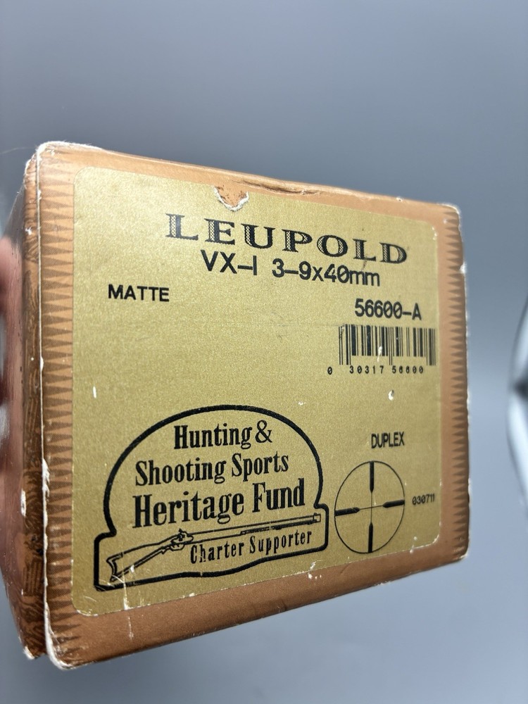 Leupold Rifle Scope Box Only