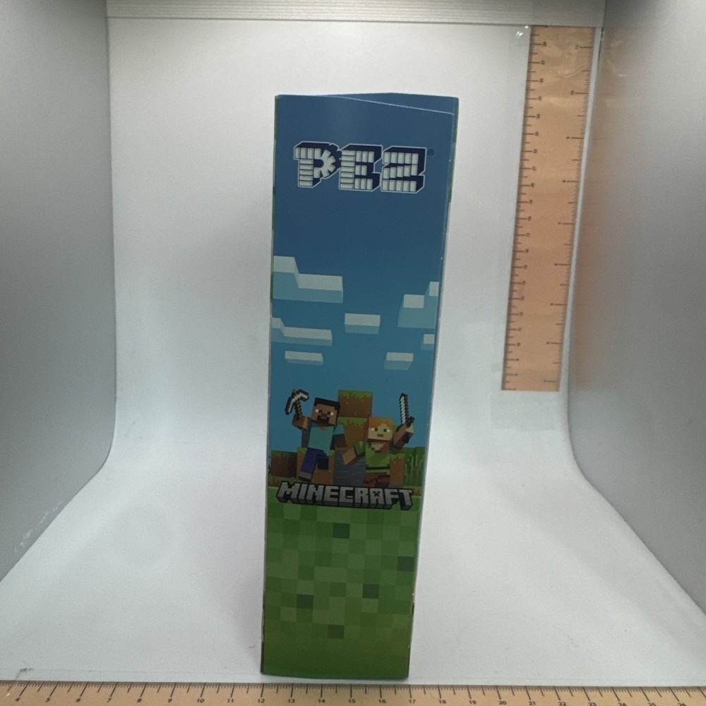Minecraft PEZ Gift Set - 4 Dispensers + 6 Candy Rolls
