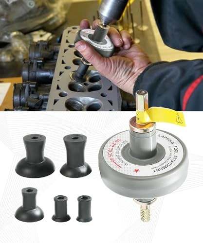 Valve Lapping Tool,Car Accessories Valve Lapping Kit with 5 Suction