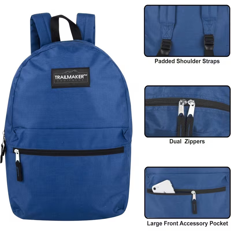 Trial Maker Backpack Bag for Hiking - Purple